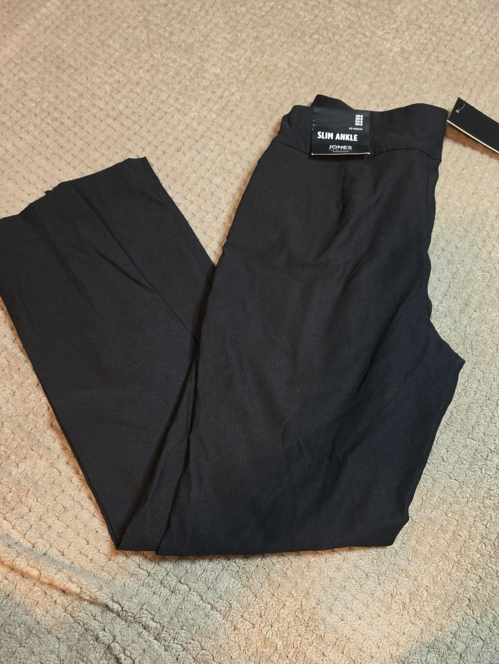 Jones New York Black Slim Ankle Pants
